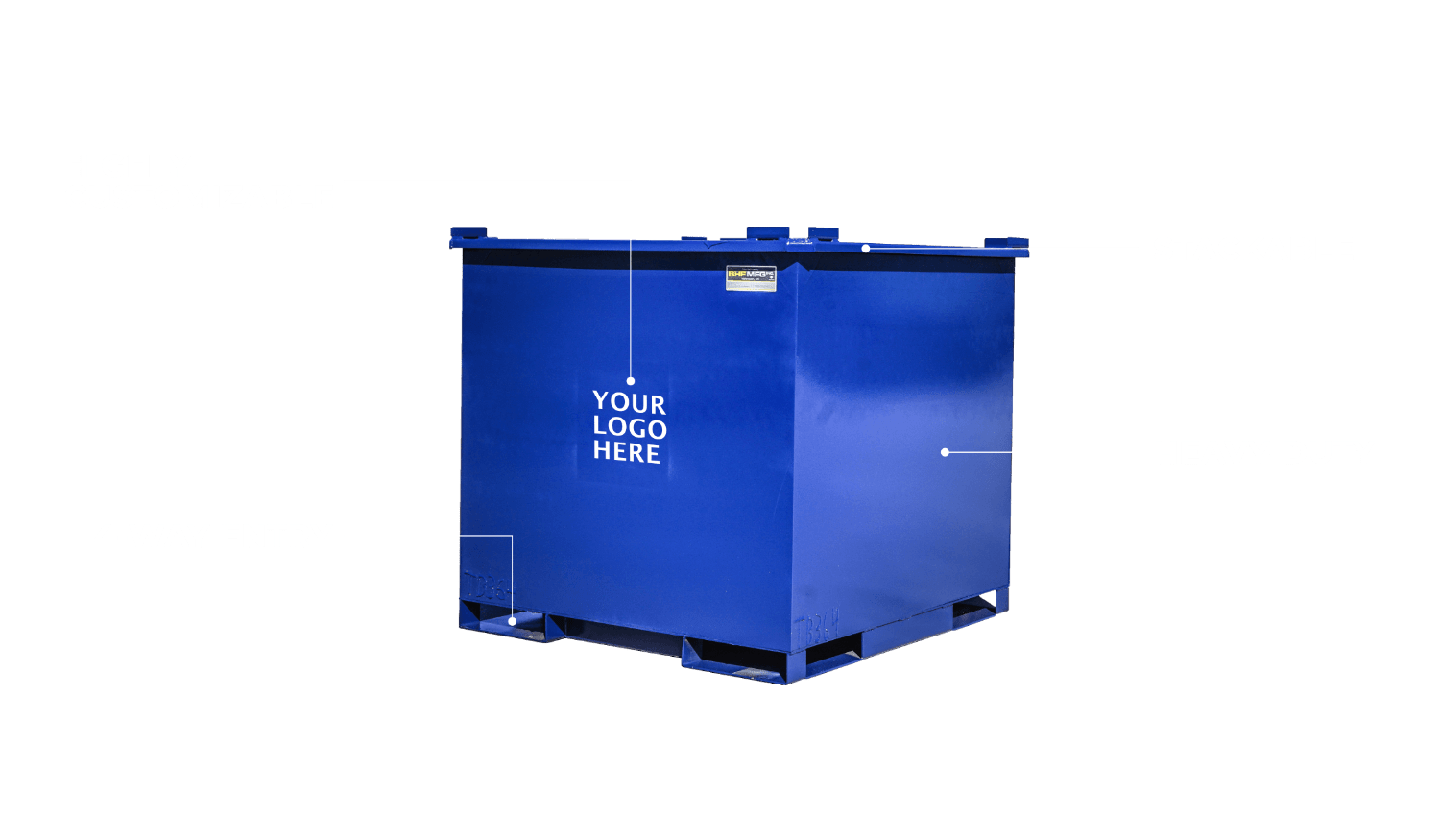 Custom Tote Bins BHF MFG Inc. Wallenstein Ontario